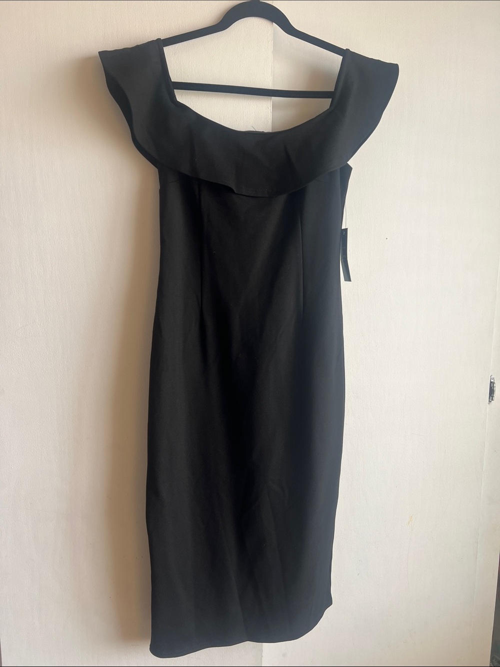Women’s Black Ruffle Dress